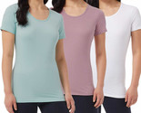 32 Degrees Ladies&#39; Size Medium, Cool Tee, 3-pack, White(1) Pink(1) Mint(1)  - £11.24 GBP