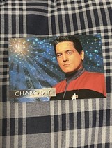 1995 Star Trek Voyager Spectra Etch Crew Card Chakotay - £1.55 GBP