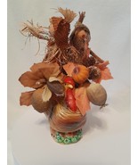 All Original 70&#39;s Ruben&#39;s Glazed Ceramic Turkey Planter #6145 Made Japan - $49.49