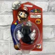 Nintendo Super Mario Bros. Bullet Bill Popco Mini Figure 2007 Sealed In Package - £14.31 GBP