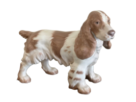 Superb Vintage Bing and Grondahl B&amp;G Porcelain Cocker Spaniel Dog Figuri... - £158.27 GBP