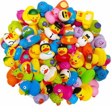 Rubber Ducks in Bulk,Assortment Duckies for Jeep Ducking Floater Duck Bath Toys - £18.81 GBP