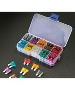 100pcs Car Fuses Amp Box Clip Assortment Auto Blade Type Fuse Set Truck - $17.81