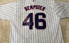 CHICAGO CUBS RYAN DEMPSTER  AUTOGRAPHED SIGNED BASEBALL JERSEY GO CUBS - £155.74 GBP