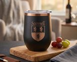 Scannell Irish Coat of Arms Stemless Wine Travel Tumbler - $27.44