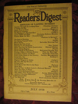 Readers Digest July 1938 E. B. Stewart Edward White Quentin Reynolds Helen Hayes - £6.40 GBP