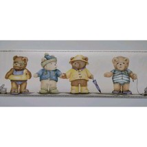 York Pre-pasted Decorative Border - 5yds - Teddy Bears - $7.91