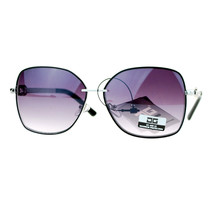 Womens CG Eyewear Sunglasses Chic Stylish Square Metal Frame - £8.04 GBP