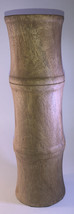 Vintage Pier 1 Bamboo Pedestal 14” Pillar Candle Holder Distressed Rusti... - $87.88