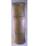 Vintage Pier 1 Bamboo Pedestal 14” Pillar Candle Holder Distressed Rusti... - £69.85 GBP