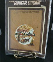 Rare Paragon Fall Scene Crewel Stitchery Embroidery Sealed Kit 0249 Wago... - £40.96 GBP