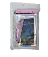 ANLEDDA Waterproof Phone Pouch Floating Dry Bag Case Pink IPX8 New - €8,94 EUR