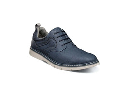 Stacy Adams Stride Plain Toe Lace Up Walking Shoes Navy 25633-410 - £68.35 GBP