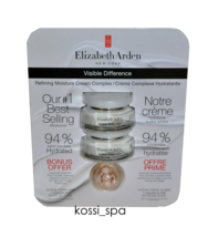 Elizabeth Arden Visible Difference Refining Moisture Cream DOUBLE VALUE + BONUS - £53.57 GBP