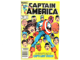1984 Marvel Comics #299 Captain America Mark Jewlers Insert Military Newstand Ed - £20.08 GBP