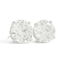 Authenticity Guarantee 
Jumbo Round Diamond Stud Earrings 14K White Gold 4-Pr... - £55,950.92 GBP
