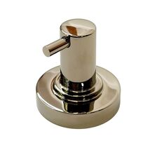 Signature Hardware 483943 Lexia Single Robe Hook - Polished Nickel - $480.74 MXN