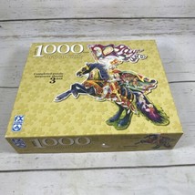 FX SCHMID Legend Of The Knight Shaped Puzzle 1000 PCs Complete - £11.95 GBP