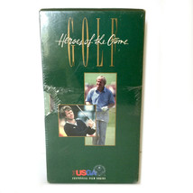 Vintage Golf&#39;s Greatest Legends and Heroes VHS 3 Tape Lot USGA New Sealed - £26.48 GBP