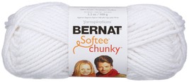 Bernat Softee Chunky Yarn-White (Pack of 3) - $788.79 MXN