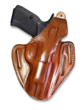 Fits Tanfoglio Force 99 Carry USA Leather 3-Slot Belt Holster Thumb Break #1092 image 6