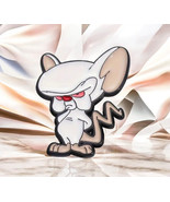 &quot;Pinky and the Brain Enamel Pin - Iconic Cartoon Villain Collectible Lap... - €10,35 EUR