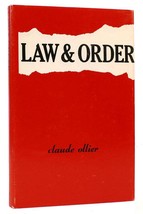 Claude Ollier LAW AND ORDER  1st American Edition 1st Printing - £66.12 GBP