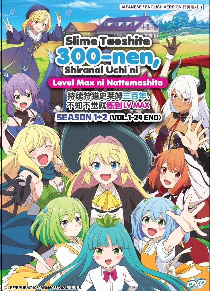 I&#39;ve Been Killing Slimes for 300 Years Season 1+2 DVD (Anime) (English Dub) - $767.39 MXN
