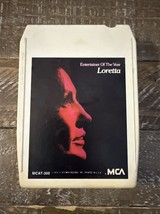 Loretta Lynn Entertainer Of The Year 8 Track Tape - $369.94 MXN