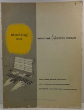 Starting Out with the Extravoice Organ Hammond Organ Company - $5.75