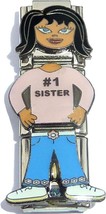 Ethnic Number One Sister Chick Italian Charm - £6.23 GBP