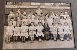 1931 School Photo  Worcester MA Arthur S Adams 5x7 Days of Real Happiness - £26.98 GBP