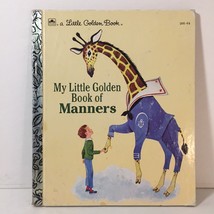 Vintage My Little Golden Book Of Manners By Peggy Parish Richard Scarry - £7.90 GBP