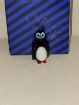 The Glass Gallery Crystal Collection Miniature Glass Penguin - £11.68 GBP