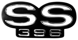 1966 66 Chevy Chevelle El Camino Super Sport SuperSport SS 396 Grille Emblem - £56.29 GBP