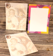 Bubbles 68 Count &amp; Vintage Dolls Print 98 Count Stationery Letterhead op... - $83.13 MXN