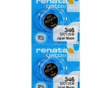 Renata 346 SR712SW Batteries - 1.55V Silver Oxide 346 Watch Battery (10 ... - £3.18 GBP+