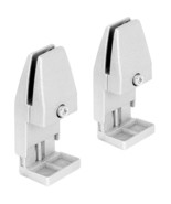 VIVO Silver Desk Clamps for Privacy Panels &amp; Acrylic Shields (Set of 2) - £25.17 GBP