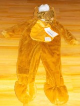 Size 18-24 Months Brown Plush Lion Halloween Costume Jumpsuit New - £19.24 GBP