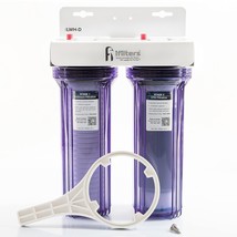 Whole House Water Filter, 2 Stage, Ifilters, Minimal Pressure Drop,, And... - $64.99