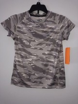 NWT! MTA Sport Active Short-sleeve Fast Dri Tee Shirt Boys Sz XS 5 Gray Camo - £6.18 GBP