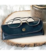 Robert Mitchel RM81 Gunmetal Eyeglasses Oval Frames Bowed Temples 47-19-... - $713.96 MXN