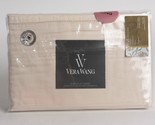 Vera Wang SIMPLICITY Queen Flat Sheet Carnation $115 - £35.37 GBP