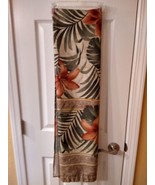 Floral Shower Curtain Polyester Machine Wash Cold Water - $7.95