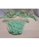 Vintage Felina by Amir Seafoam Green Bra &amp; Panty Set - €36,22 EUR
