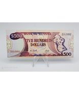 Guyana Banknote 500 Dollars (ND 1989)  P-29 First Issue ~ AU - $9.89