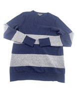 Banana Republic Filpucci Sweater Womens Small Blue Gray Fine Italian Cas... - $24.37