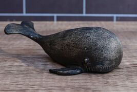 Rustic Cast Iron Nautical Marine Sperm Whale Soda Beer Hand Bottle Cap O... - €18,74 EUR