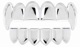 Halloween Costume Suicide Squad Joker Silver Fangs Grillz Professional Model USA - £9.47 GBP