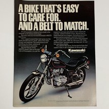 Vintage 1980&#39;s Kawasaki 440LTD Motorcycle Magazine Print Ad Full Color 8... - £5.20 GBP